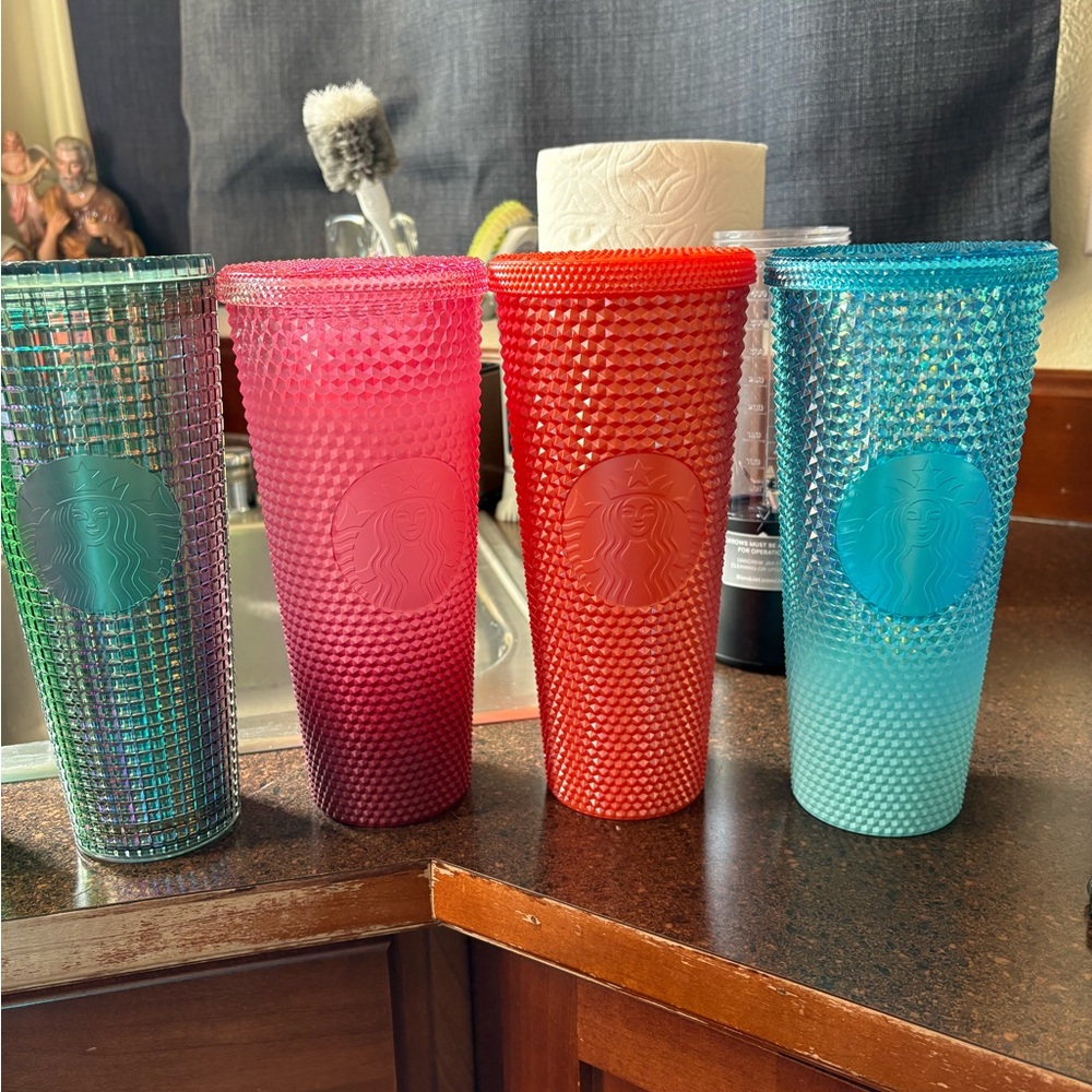 Please read below first before purchase Starbucks Tumblrs regular size and mini